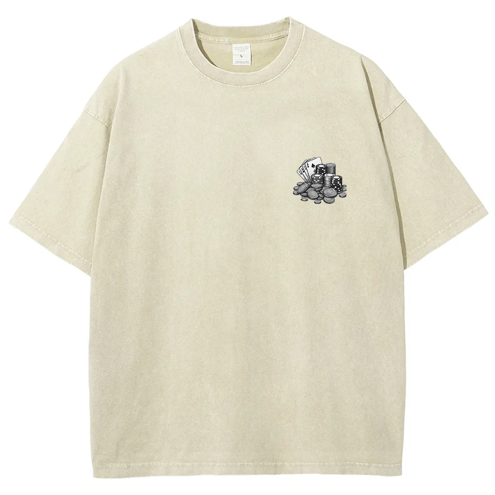 Professional Gambler Unisex Fit Washed T-Shirt