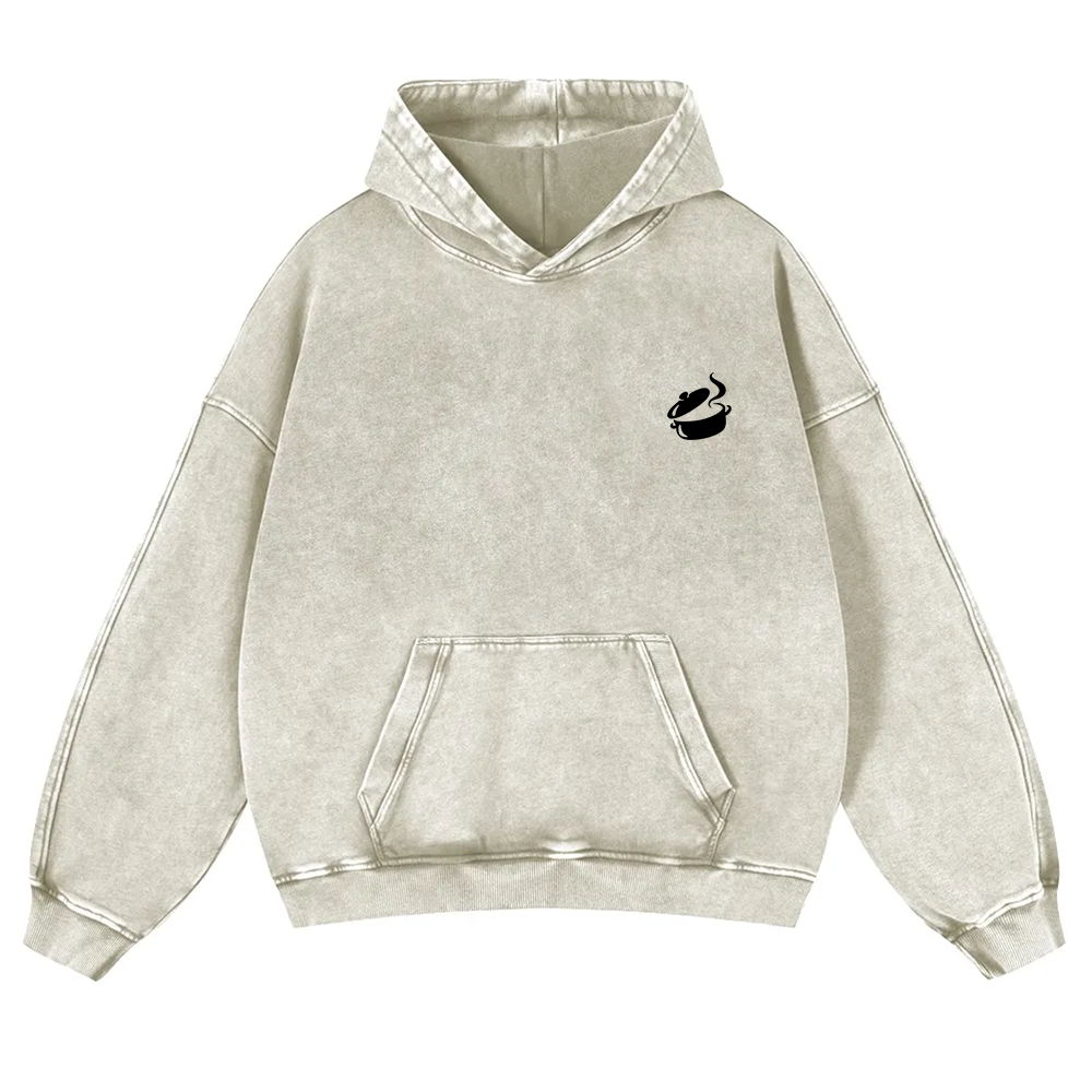 Chef Washed Hoodie wearishow
