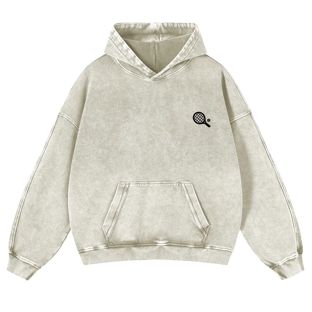 Padel Player Washed Hoodie wearishow