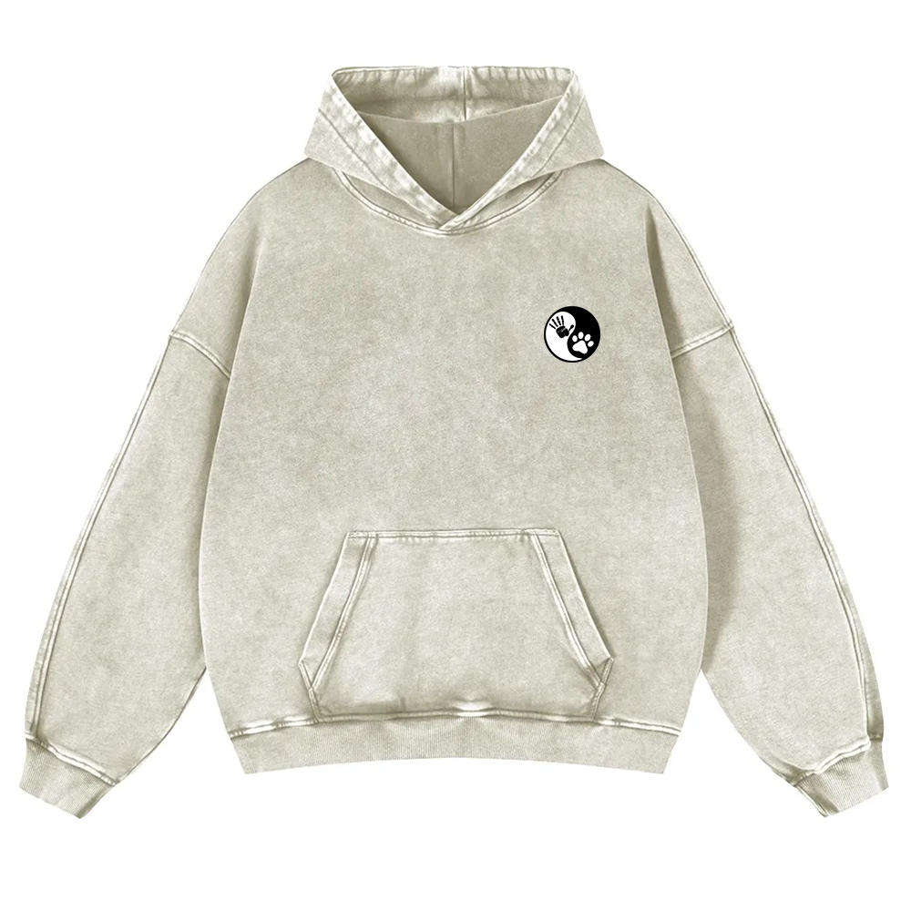 Dog Trainer Washed Hoodie wearishow