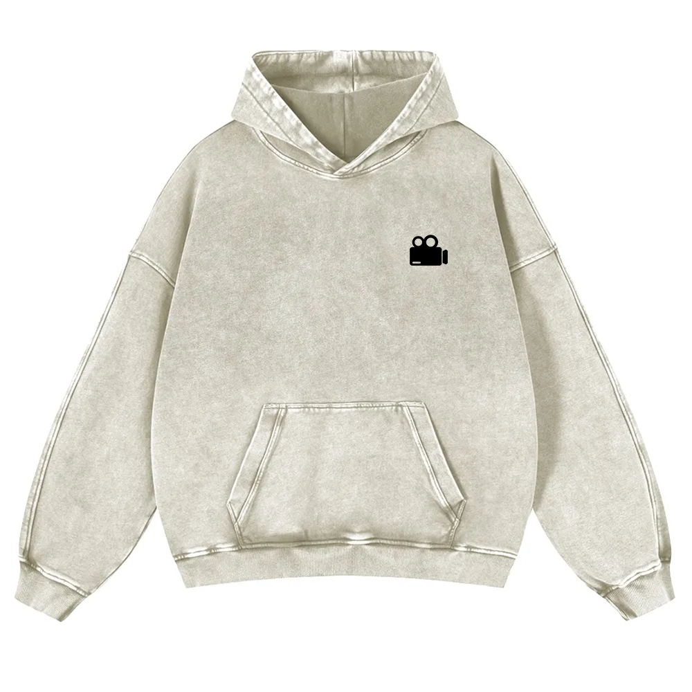 Videographer Washed Hoodie wearishow