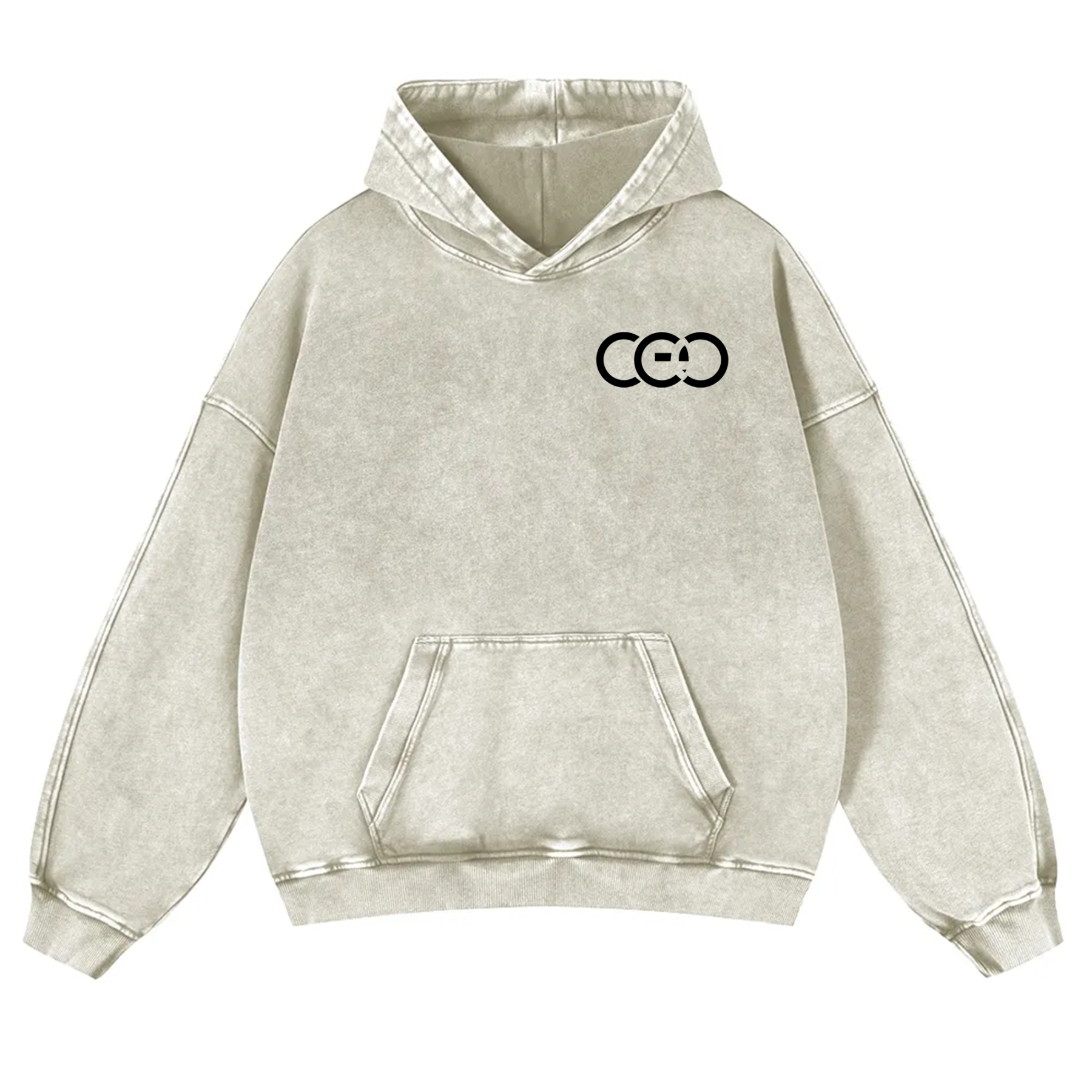 CEO  Unisex Fit Vintage Washed Hoodie