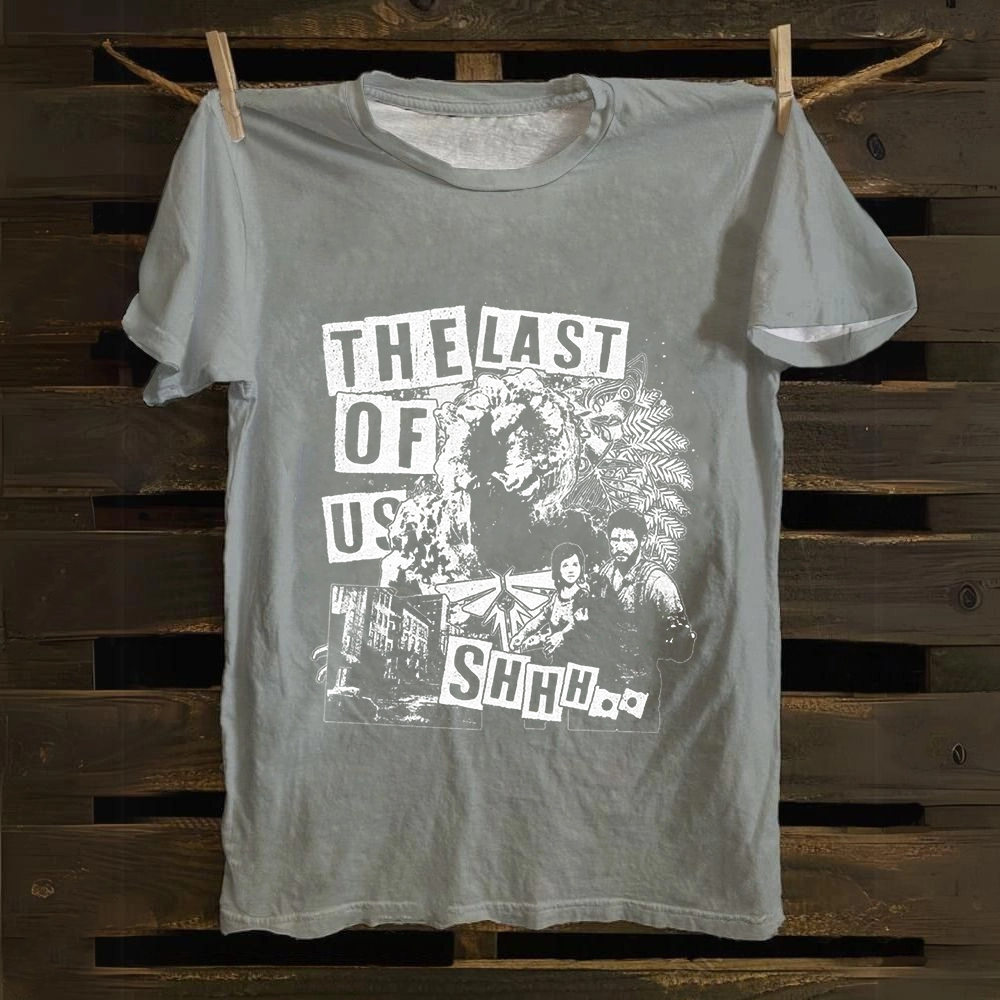 Unisex Vintage THE LAST OF US Cotton T-Shirt