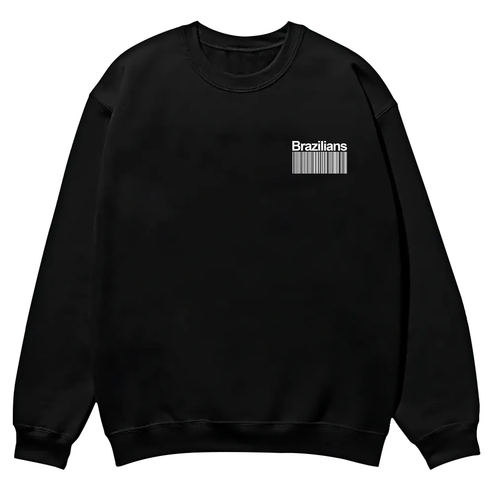 Brazilians Addcustom Unisex Fit  Casual Crewneck Sweatshirt wearishow