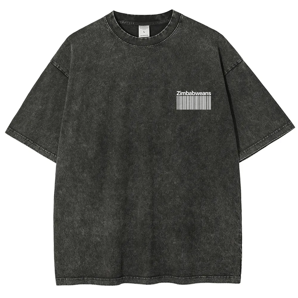 Zimbabweans Unisex Fit  Washed T-Shirt