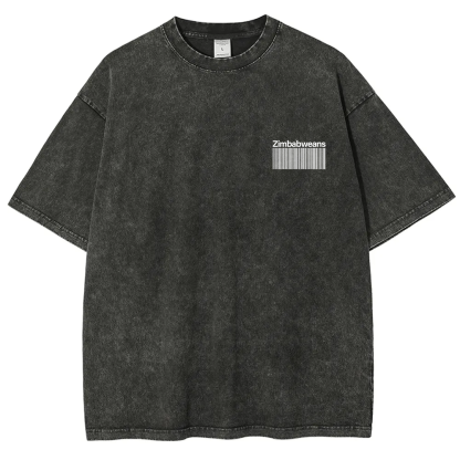 Zimbabweans Unisex Fit  Washed T-Shirt