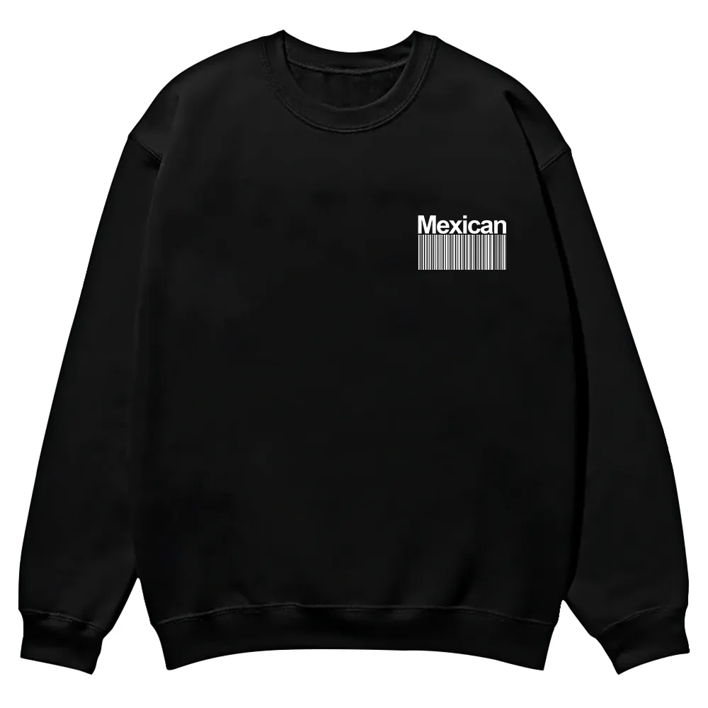 Mexican Unisex Fit  Casual Crewneck Sweatshirt wearishow