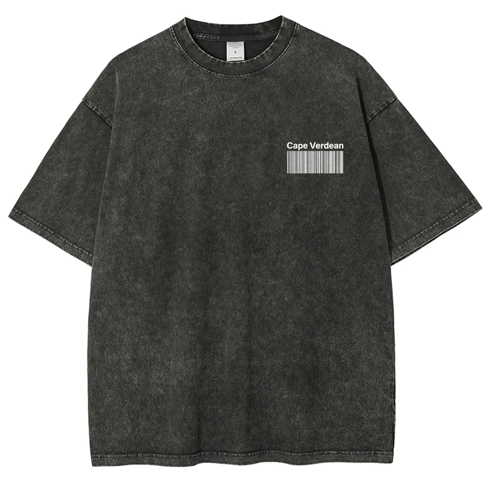 Cape Verdean Unisex Fit  Washed T-Shirt