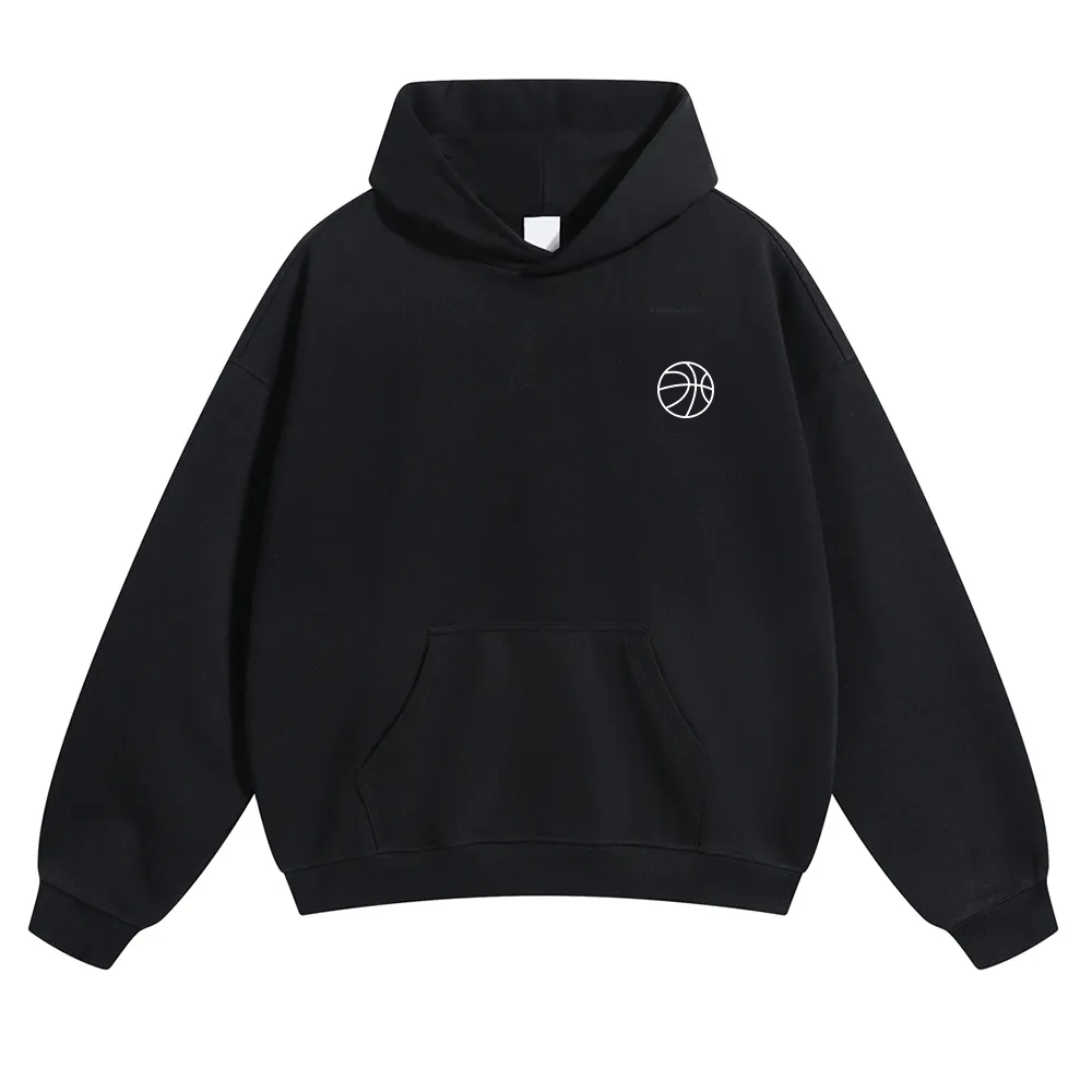Basketball Player Unisex Solid Color Hoodie wearishow