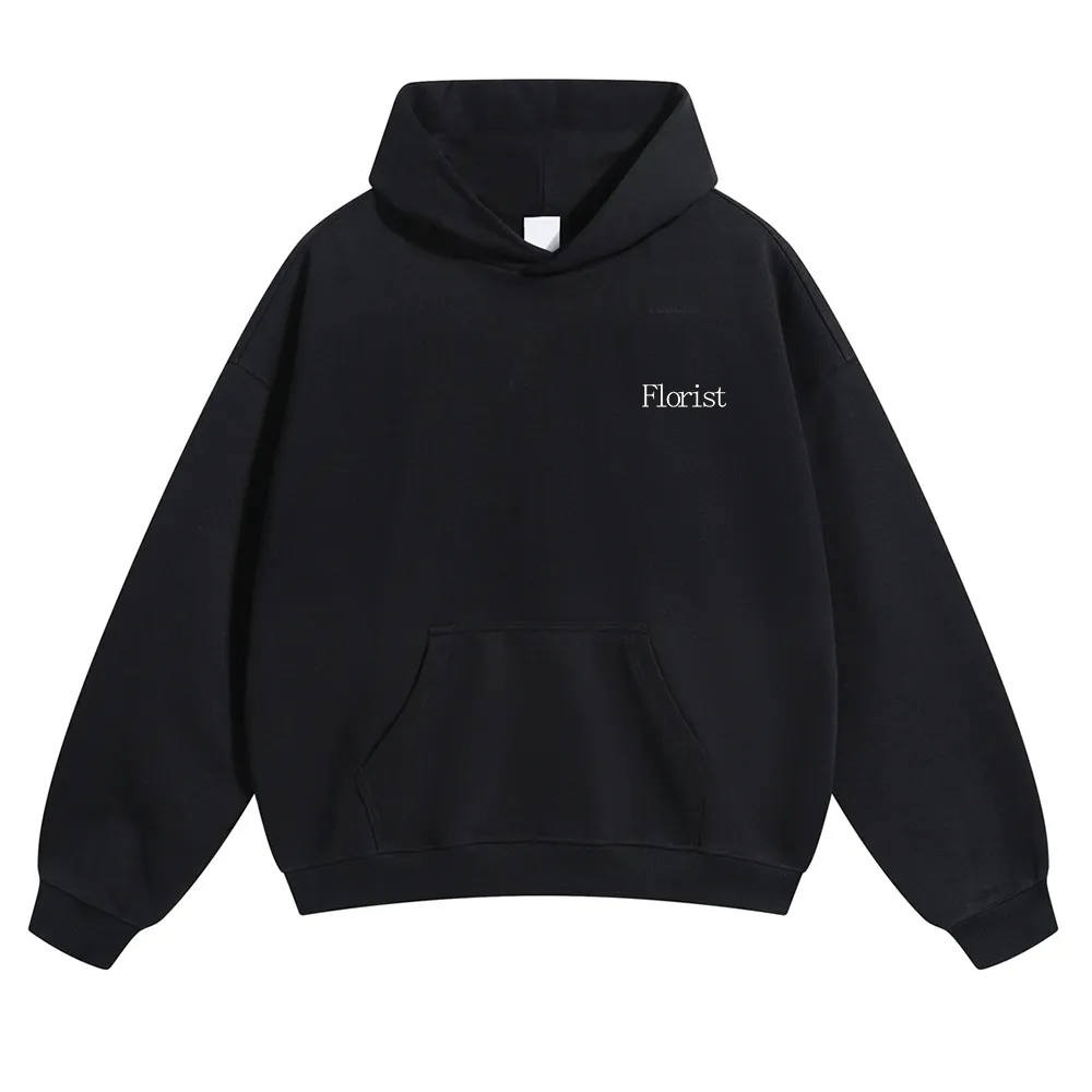 Florist Unisex Solid Color Hoodie wearishow