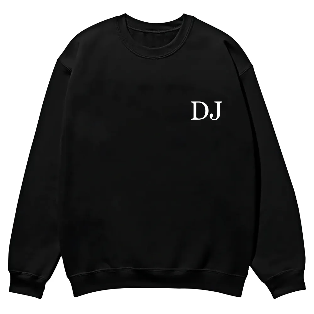 DJ Casual Crewneck Sweatshirt wearishow