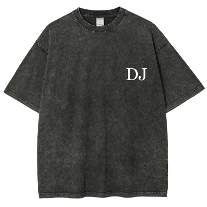 DJ Unisex Fit Washed T-Shirt