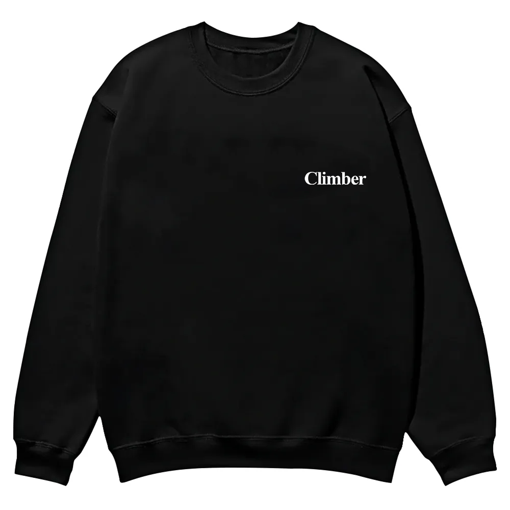 Climber Casual Crewneck Sweatshirt wearishow