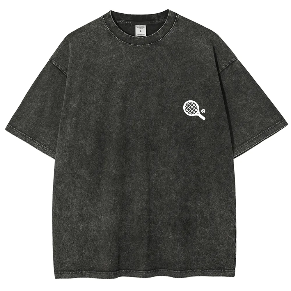 Padel Player Unisex Fit Washed T-Shirt
