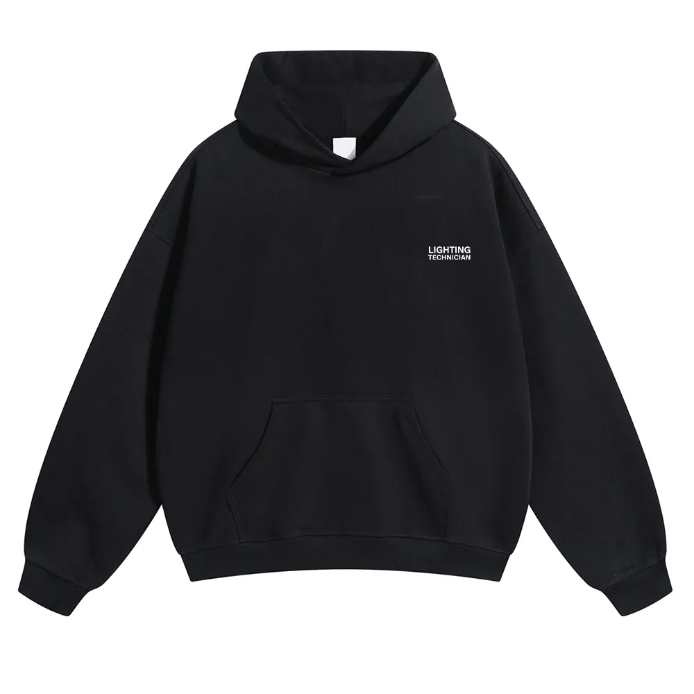 Lighting Technician Unisex Solid Color Hoodie wearishow