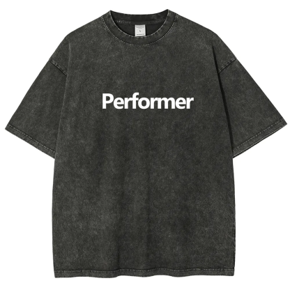Performer Unisex Fit Washed T-Shirt