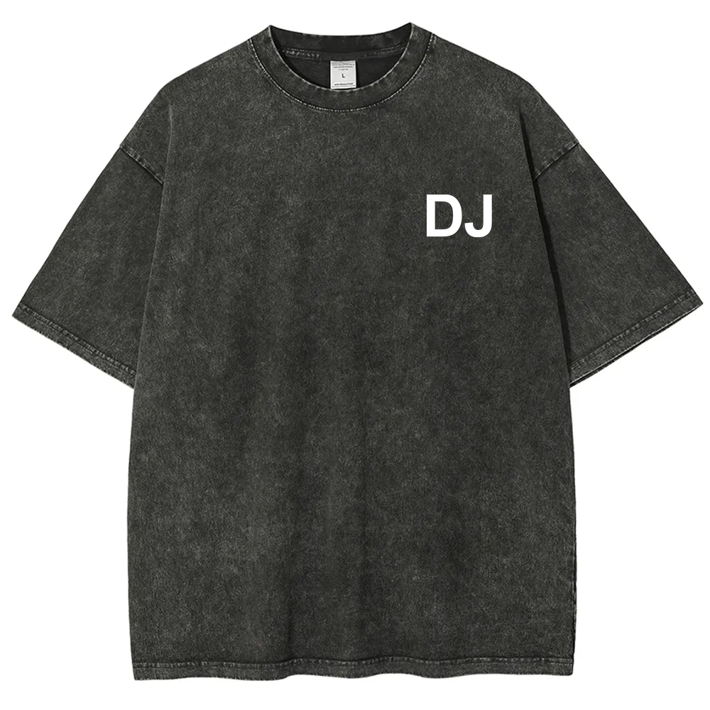 DJ Unisex Fit Washed T-Shirt