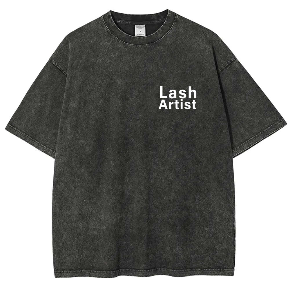 Lash Artist Unisex Fit Washed T-Shirt
