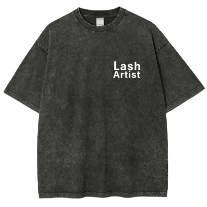 Lash Artist Unisex Fit Washed T-Shirt