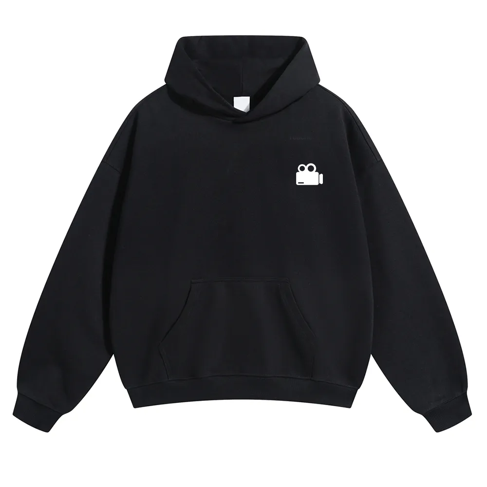 Videographer Unisex Solid Color Hoodie wearishow