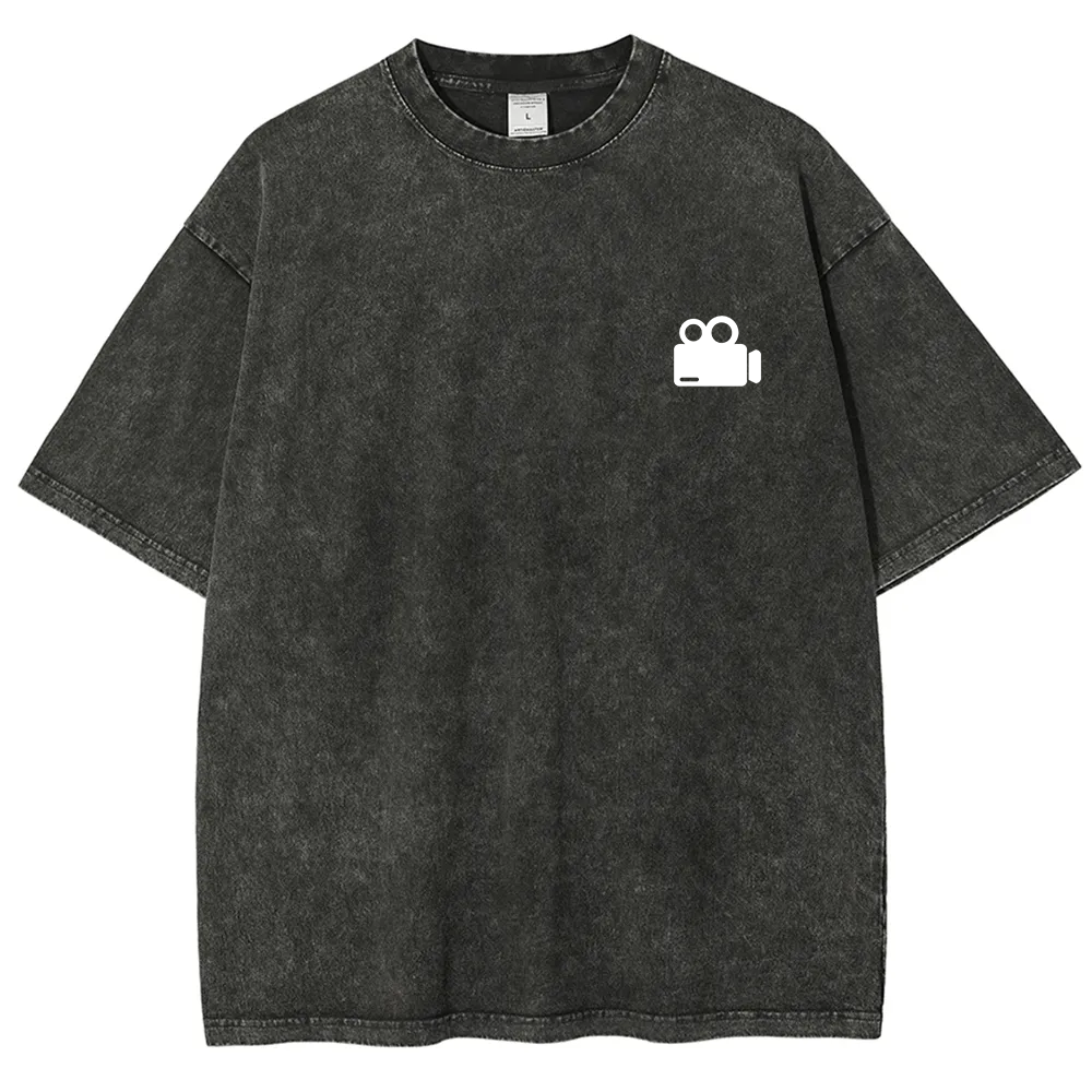 Videographer Unisex Fit Washed T-Shirt