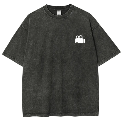 Videographer Unisex Fit Washed T-Shirt