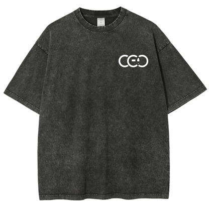 CEO Unisex Fit Washed T-Shirt