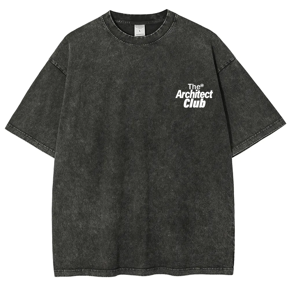The Architect Club Unisex Fit Washed T-Shirt