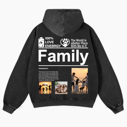 Design your own clothing pattern Unisex Fit Vintage Washed Hoodie