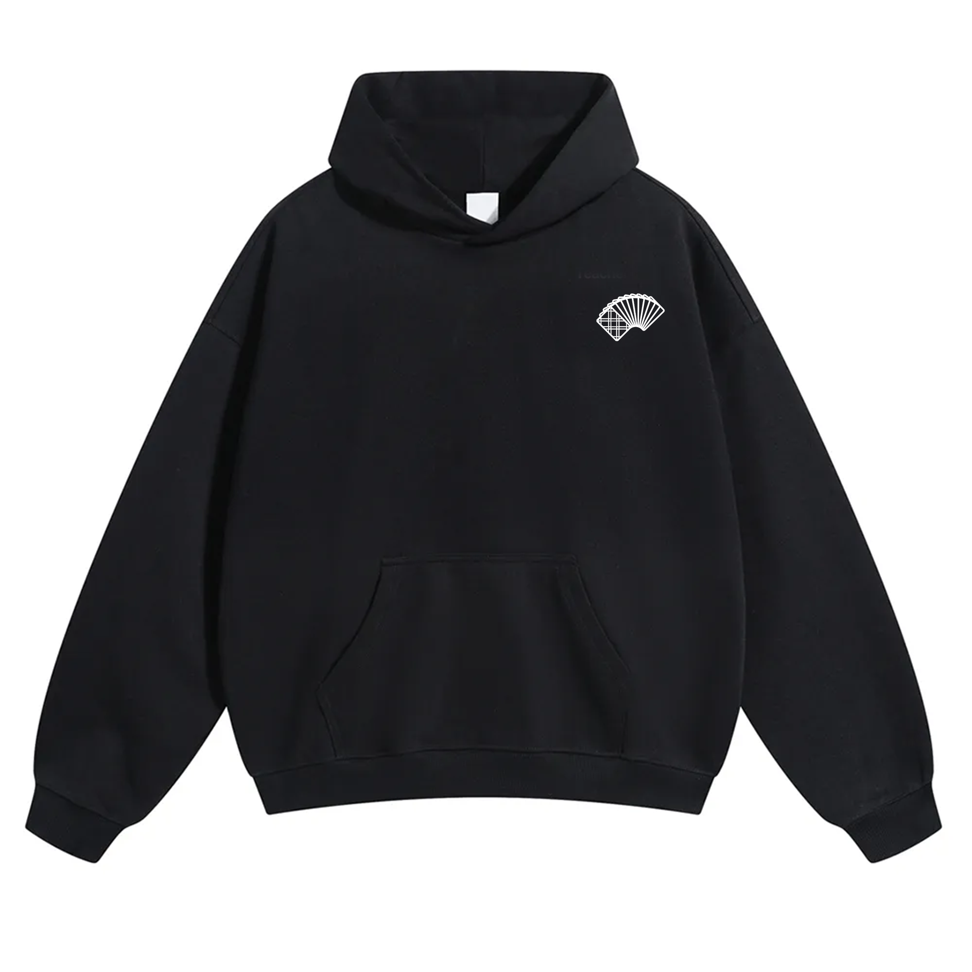 Poker Player Unisex Solid Color Hoodie