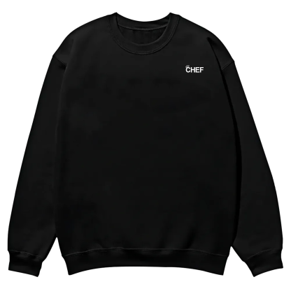 Chef Addcustom QR Code Casual Crewneck Sweatshirt