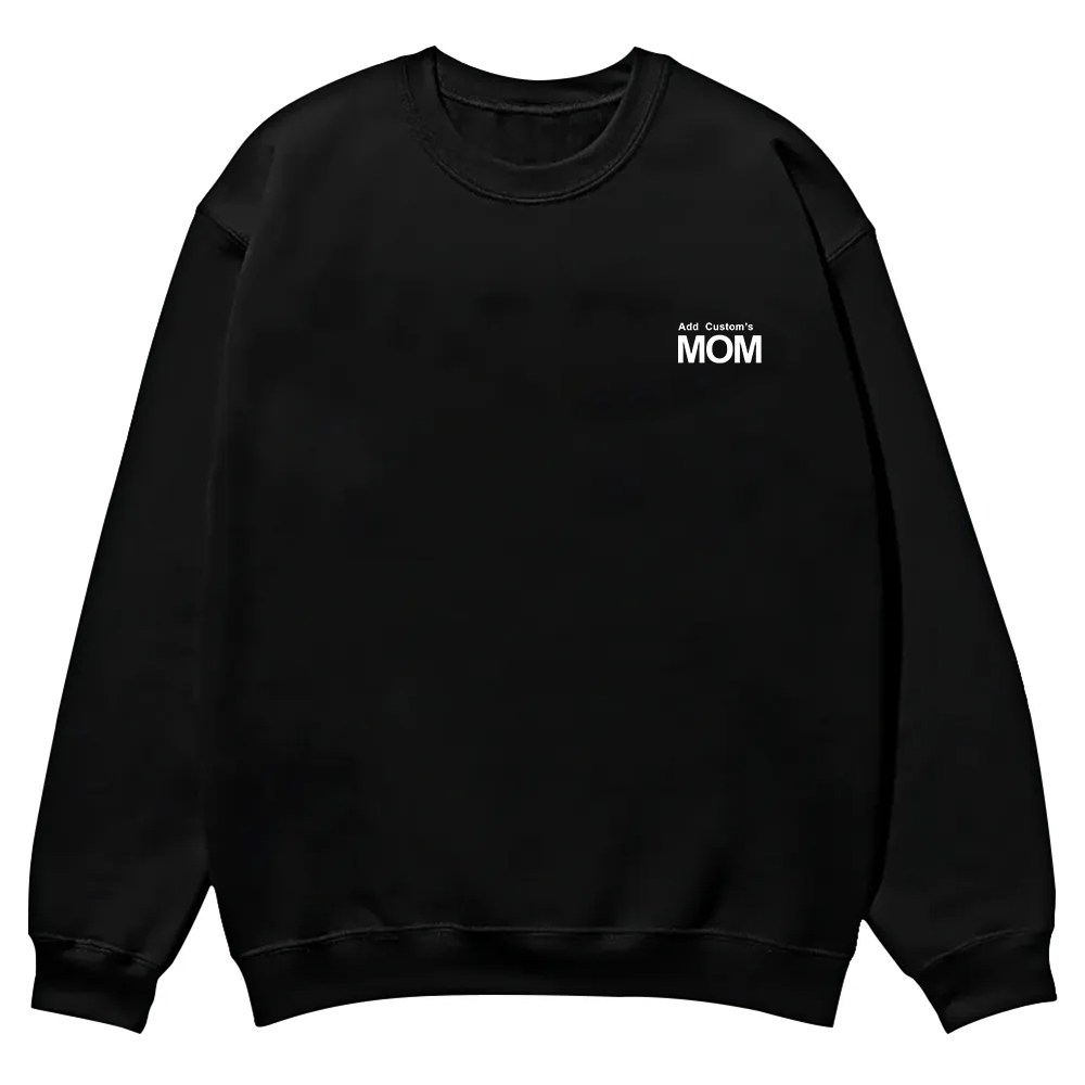 MOM Custom Casual Crewneck Sweatshirt wearishow