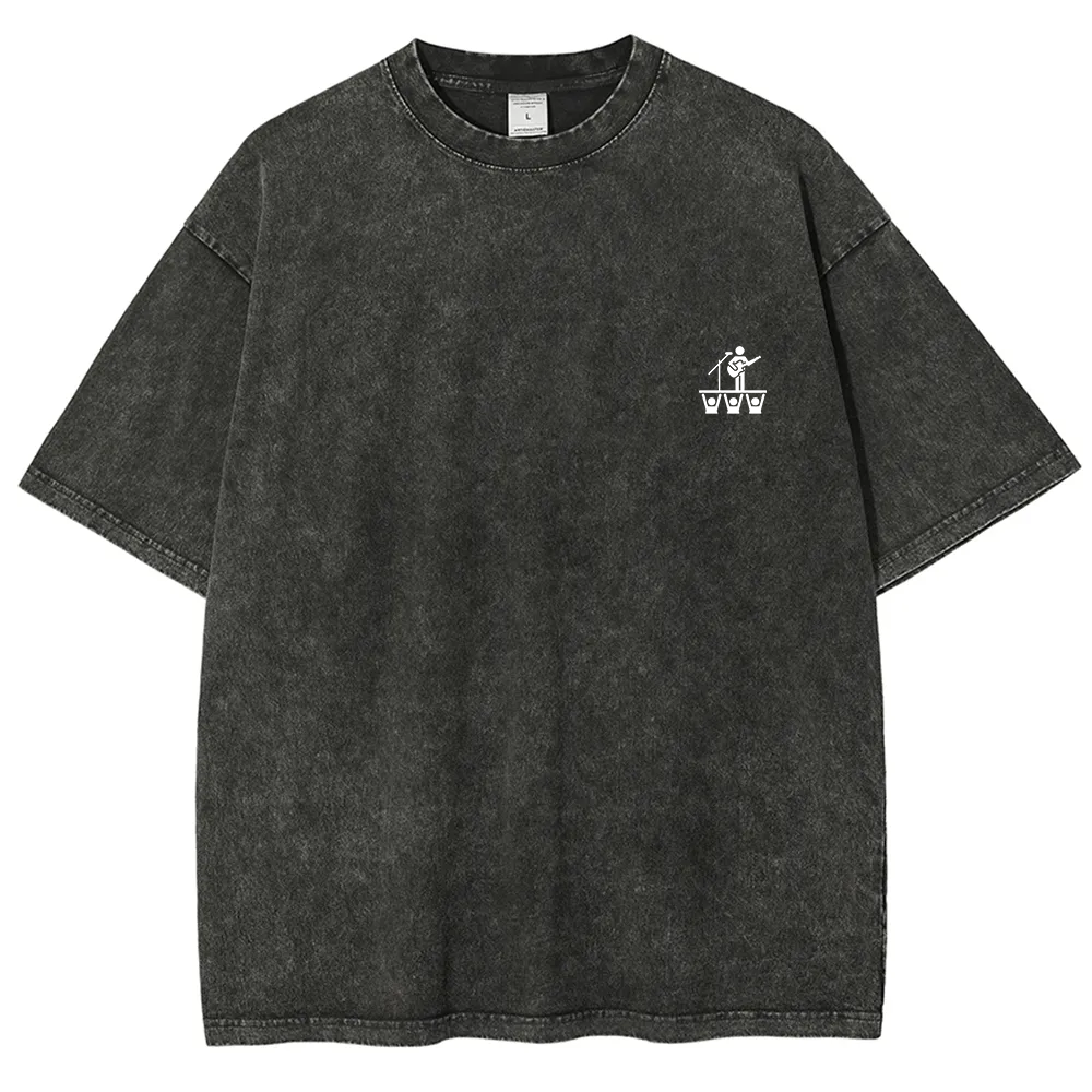 Festival Goer Custom Unisex Fit Washed T-Shirt