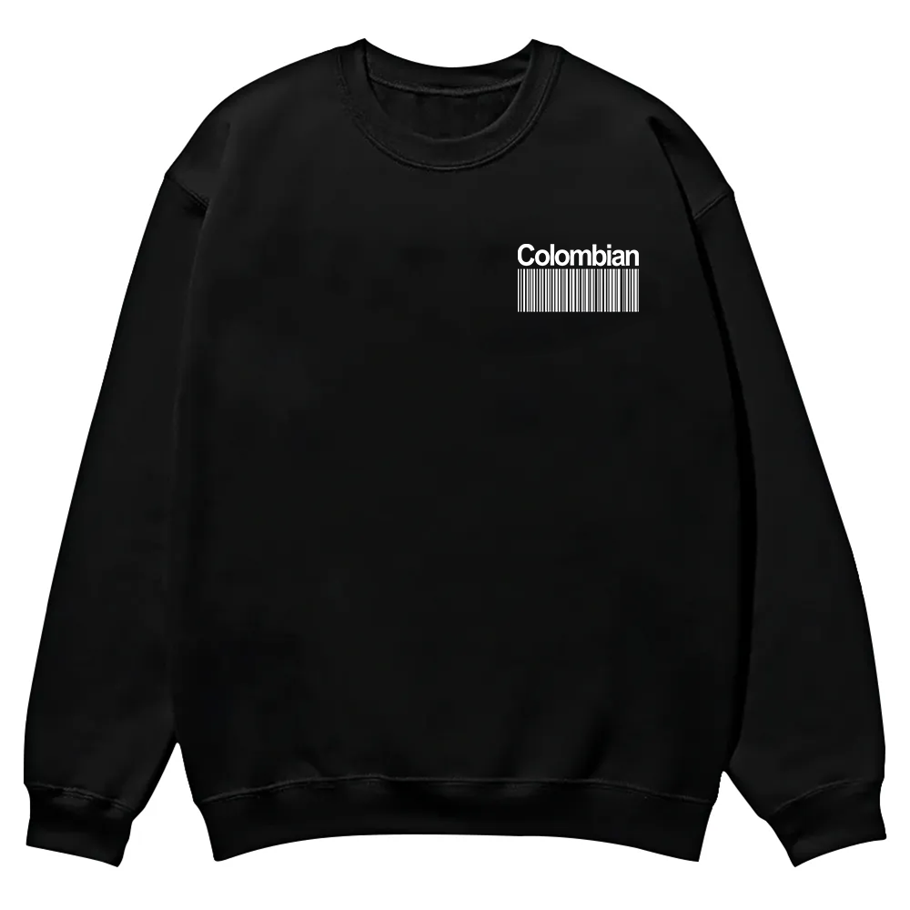Colombian Unisex Fit  Casual Crewneck Sweatshirt wearishow