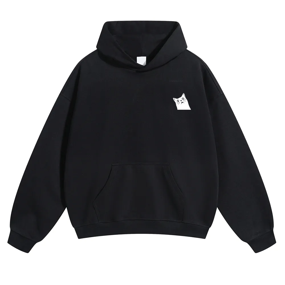Cat Trick Customized Unisex Solid Color Hoodie wearishow