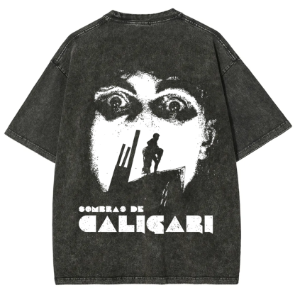 Unisex Vintage Cab-i-net of Dr. Cali-gari t-Shirt