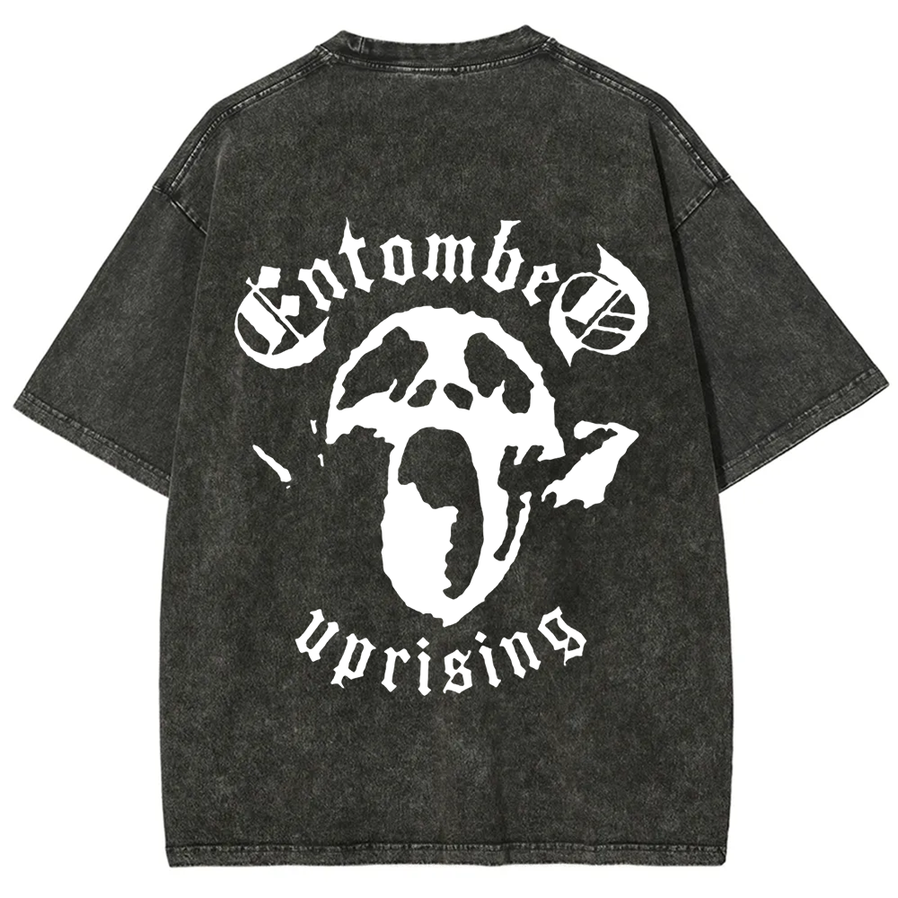 Unisex Vintage  Entombed Metal Band t-Shirt