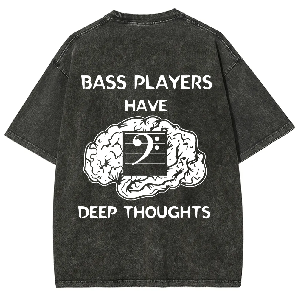 Unisex Vintage Bass Player t-Shirt