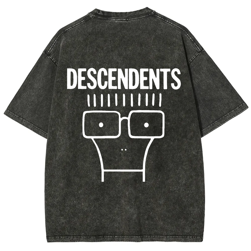 Unisex Vintage Descendents Punk Rock Band t-Shirt