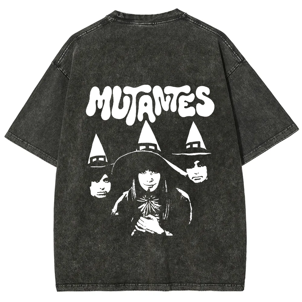 Unisex Vintage Os Mutantes Rock Band t-Shirt