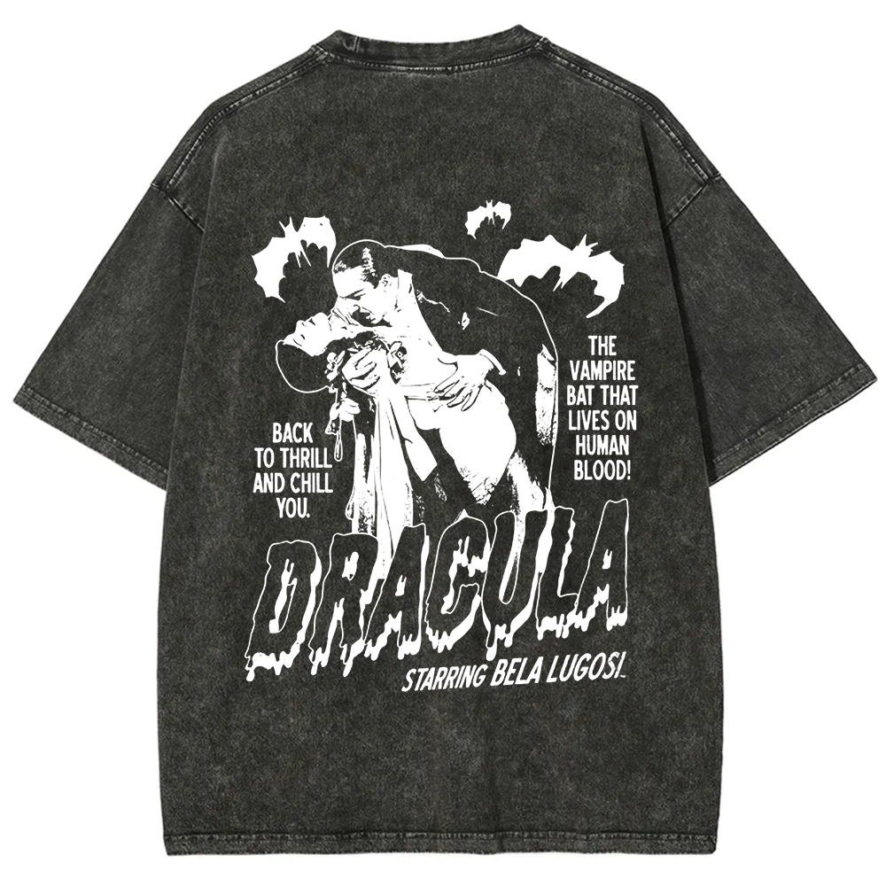 Unisex Vintage  Vampire Dracula Art t-Shirt