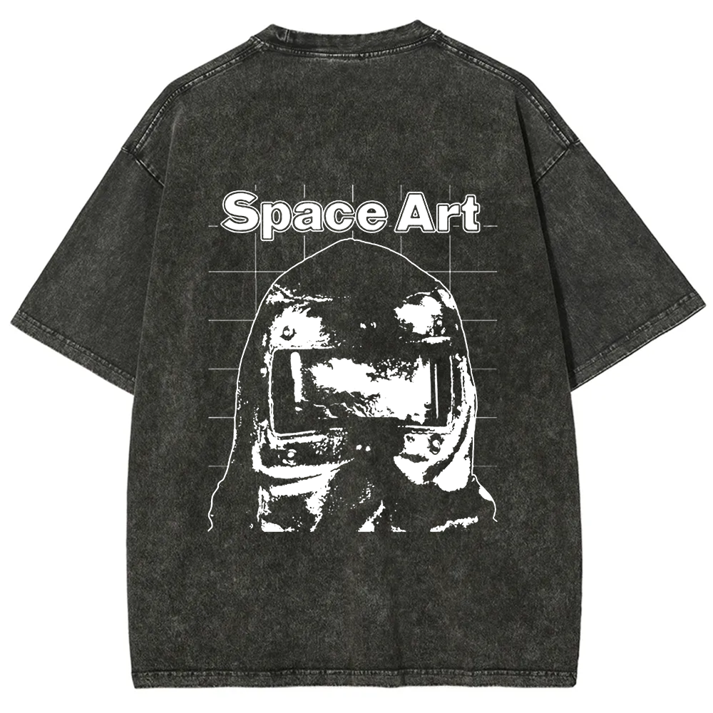 Unisex Vintage Space Art Band t-Shirt
