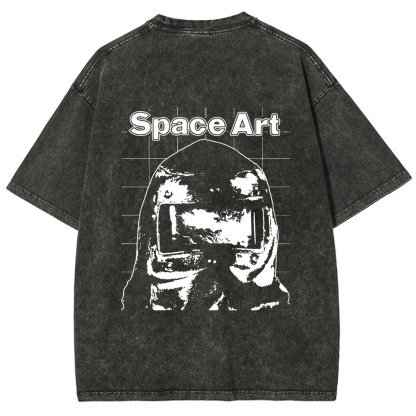 Unisex Vintage Space Art Band t-Shirt