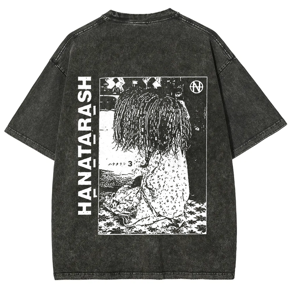 Unisex Vintage Hanatarash Band  t-Shirt