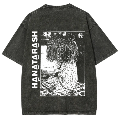 Unisex Vintage Hanatarash Band  t-Shirt