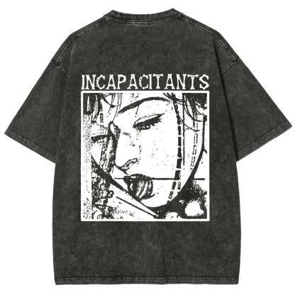 Unisex Vintage Incapacitants Band t-Shirt