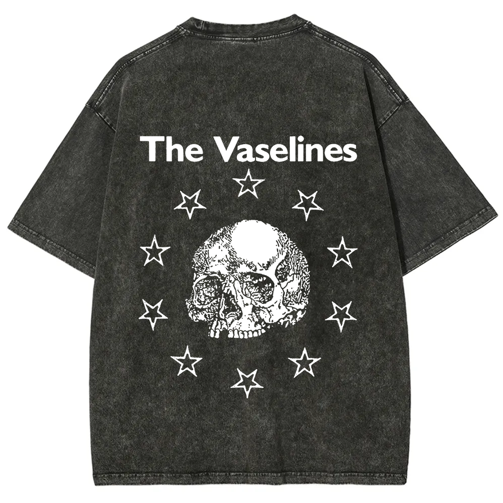 Unisex Vintage The Vaselines Rock Band  t-Shirt