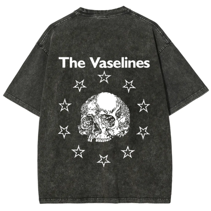 Unisex Vintage The Vaselines Rock Band  t-Shirt