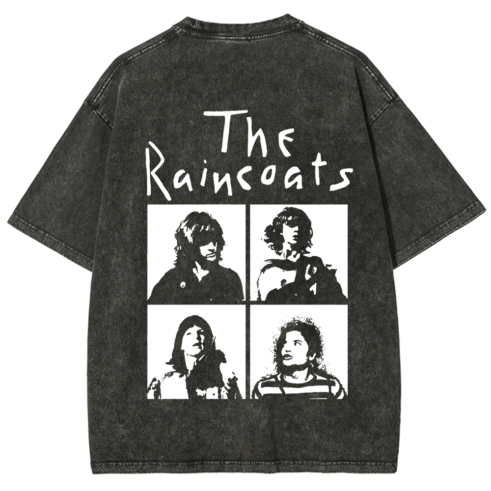 Unisex Vintage The Raincoats Punk Band t-Shirt