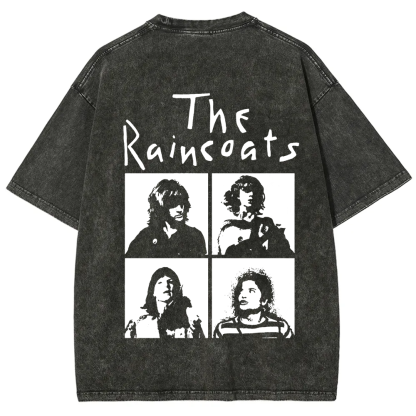 Unisex Vintage The Raincoats Punk Band t-Shirt